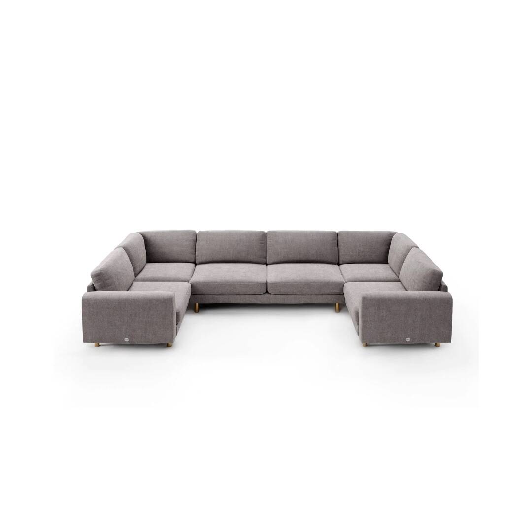 Snug the big chill - large corner sofa -grey