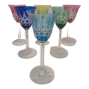 6 verres à vin du Rhin