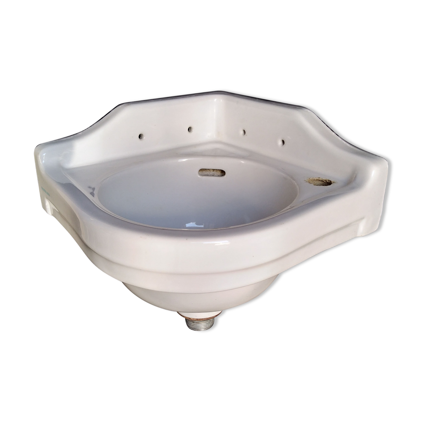 Villeroy and Boch art deco corner sink