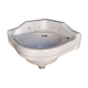 Lavabo d'angle Villeroy et Boch art déco