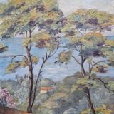 Tableau peinture mer Océan