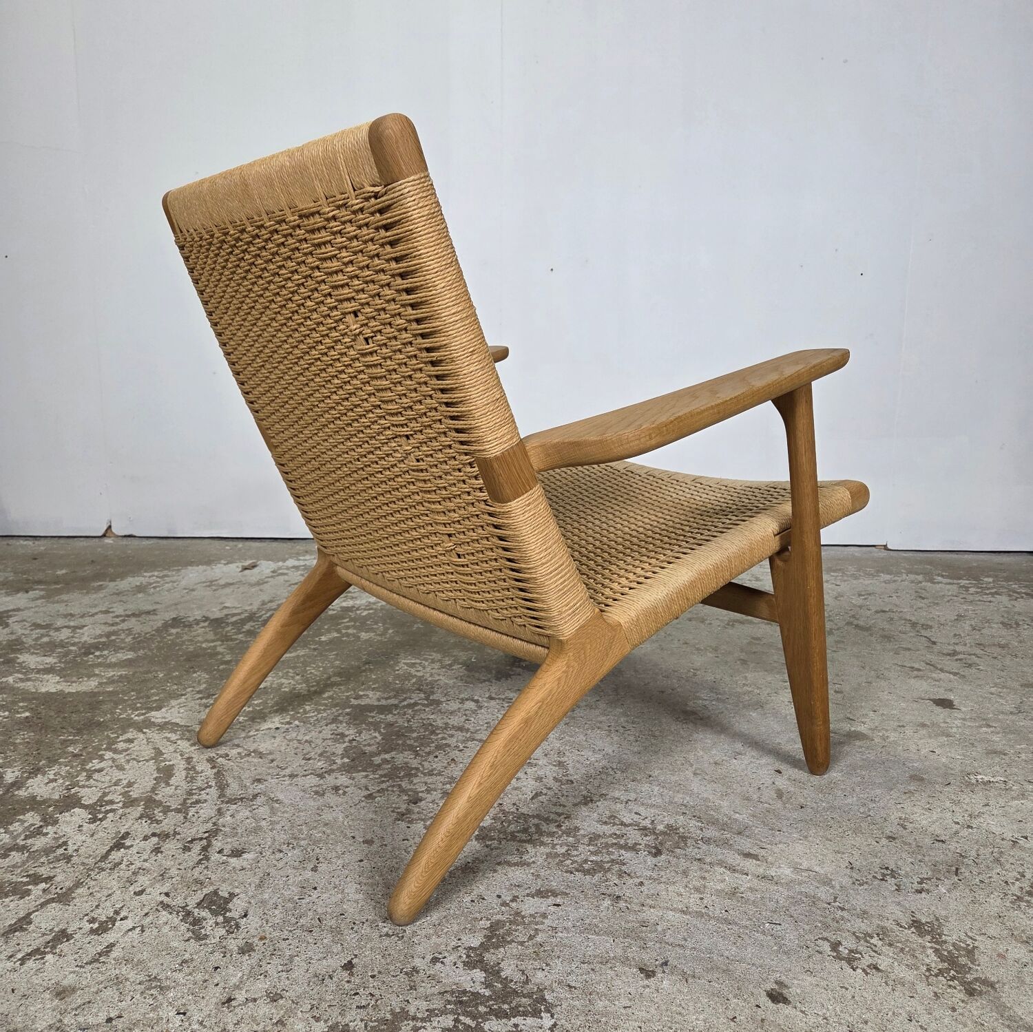 Hans Wegner, Carl Hansen CH25 lounge chair original Danish