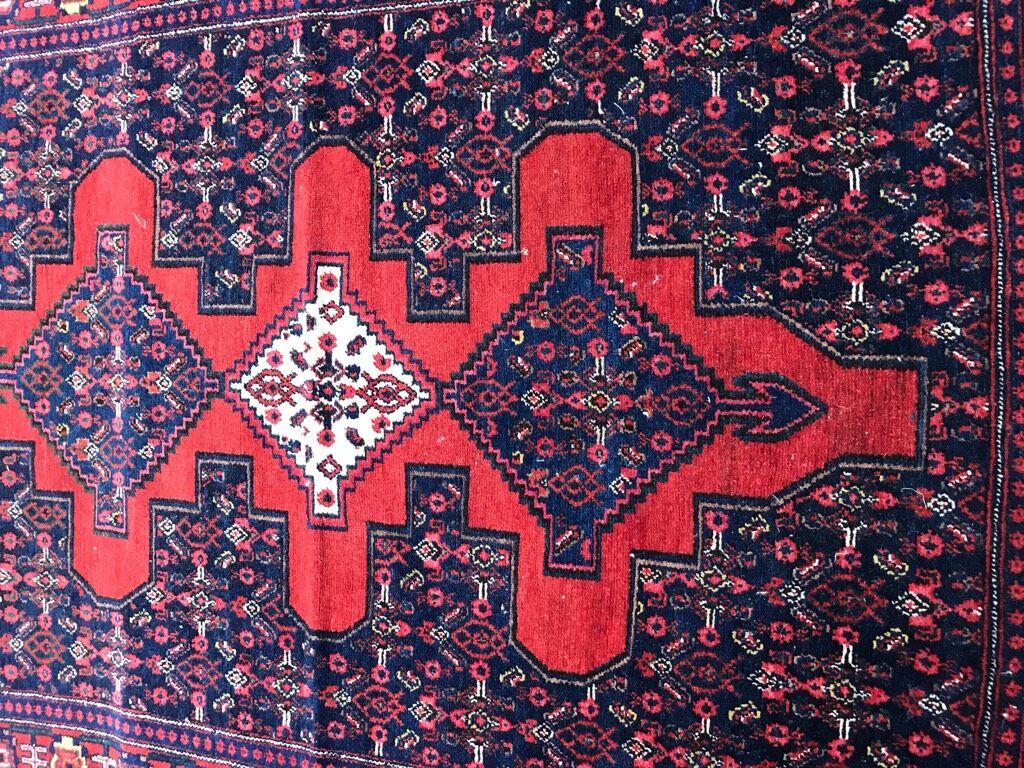 Tapis ancien senneh persan 108x148cm