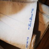Lot of 6 old sheets in métis 285 x 200 cm