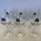 6 Leffe beer glasses