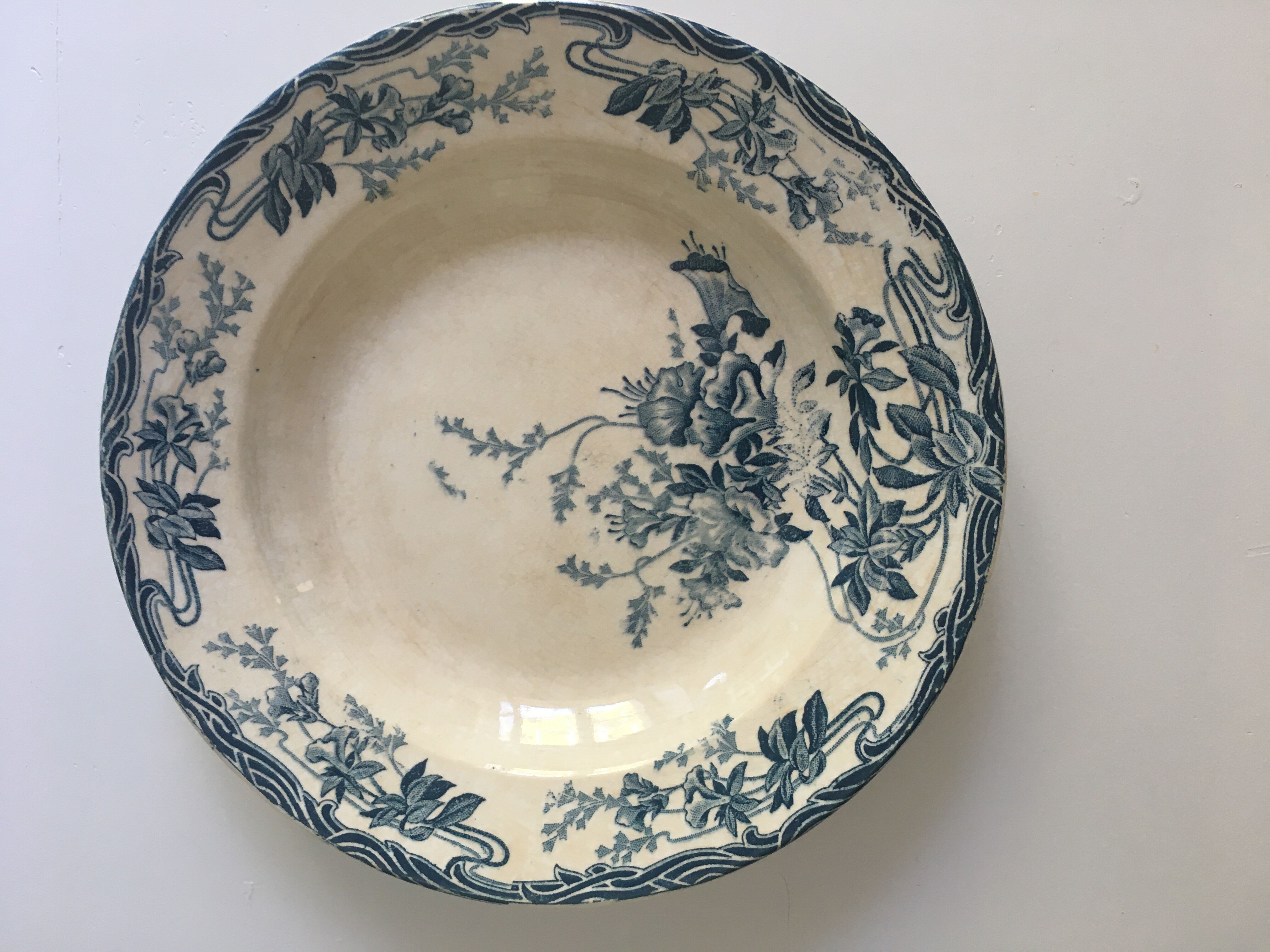 Set of 3 old plates