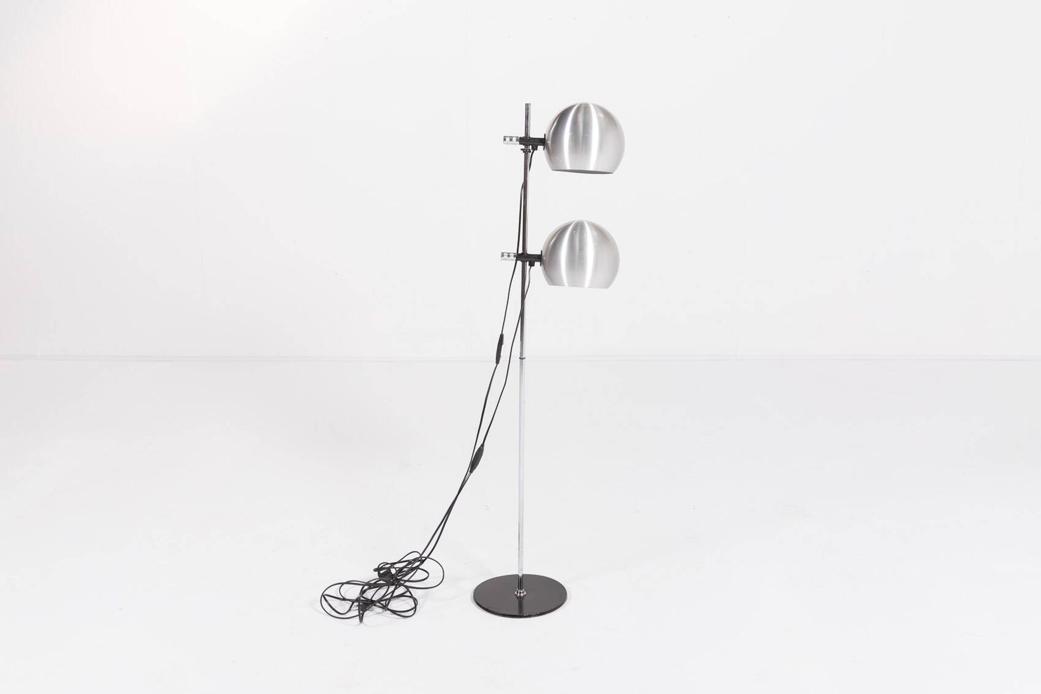 Lampadaire vintage au design scandinave Klot de Hemi, Suède années 1970