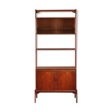 Modular bookcase coffered teak, Danish labour