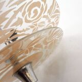 Lustre Art Déco rose