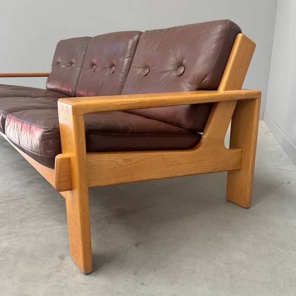 Vintage Asko Bonanza 3 seat sofa, Finland 1960s