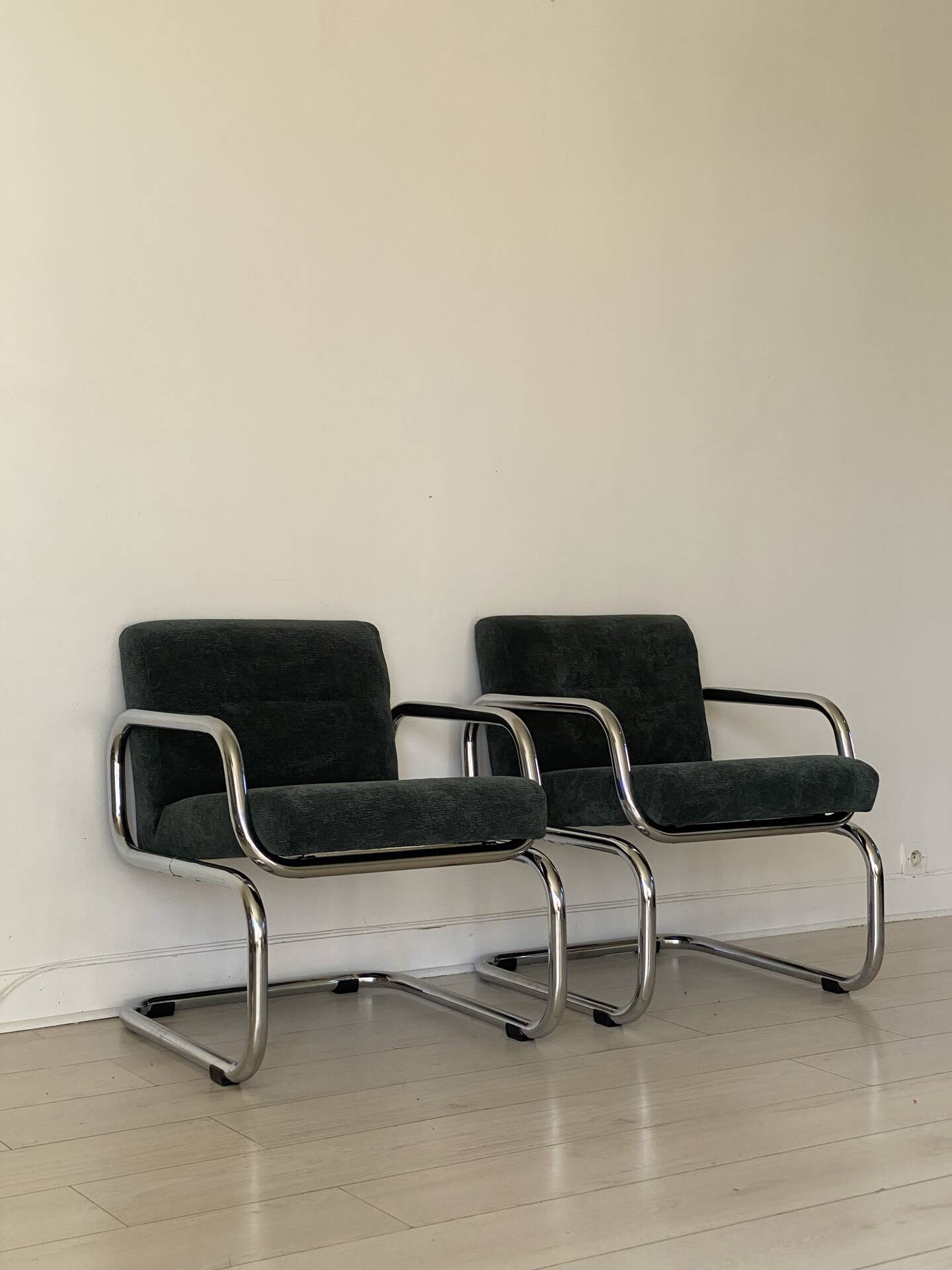 2 fauteuils 1980 Bauhaus