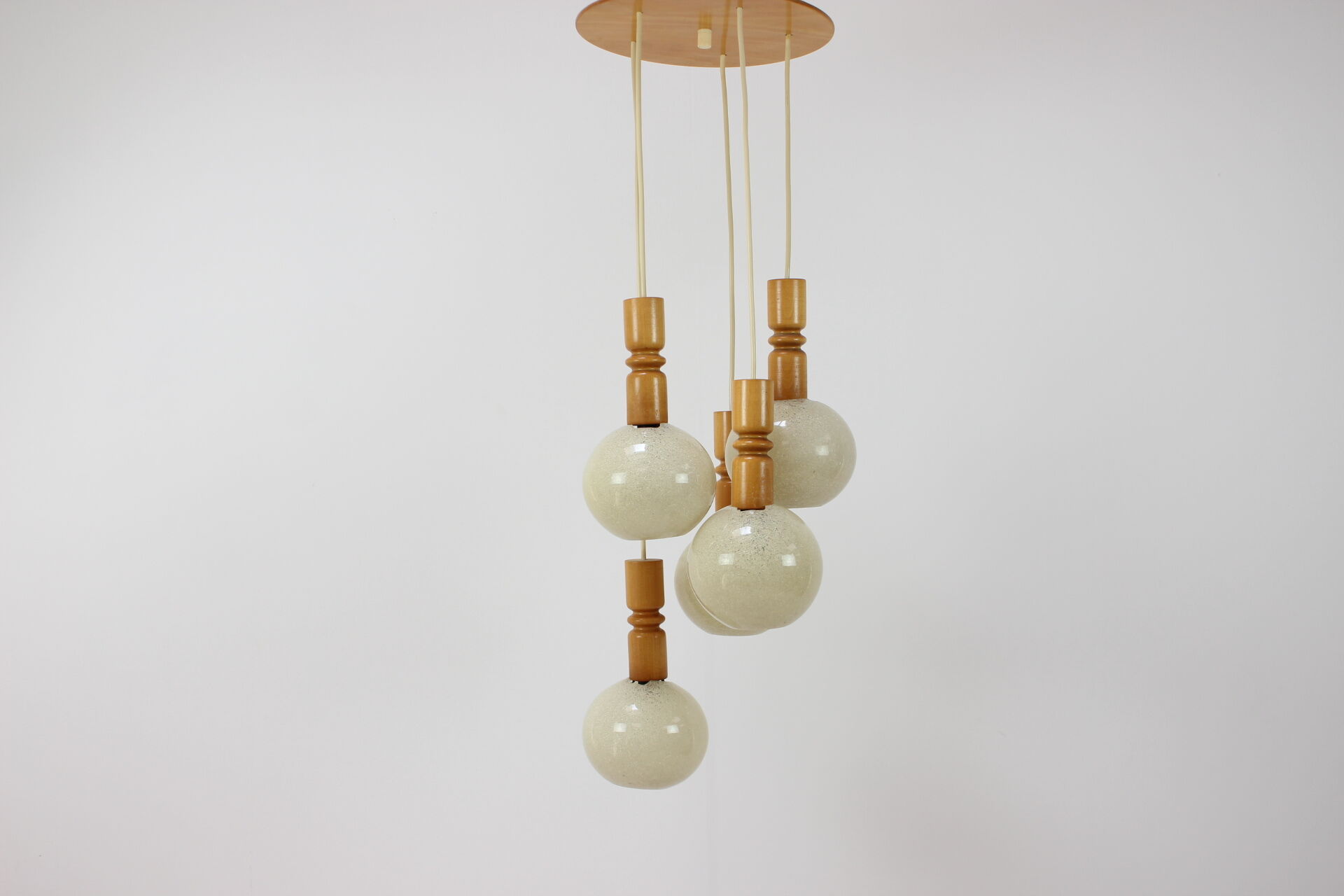 Adjustable chandelier by Pokrok Žilina, 1970