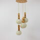 Adjustable chandelier by Pokrok Žilina, 1970