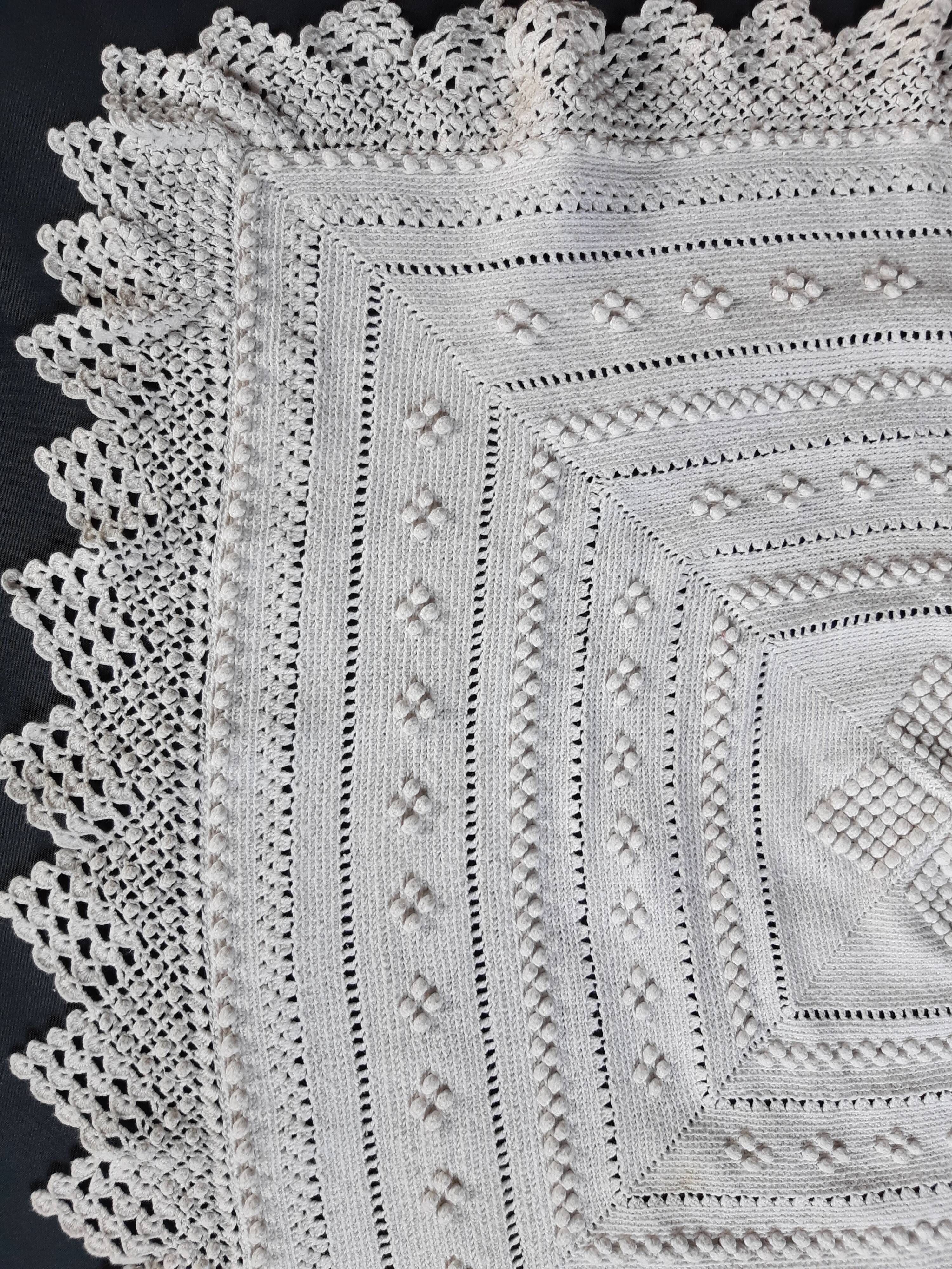 Crochet cushion top