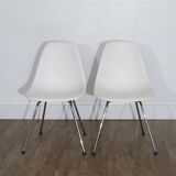 Pair of DSW chairs by Eames for Vitra