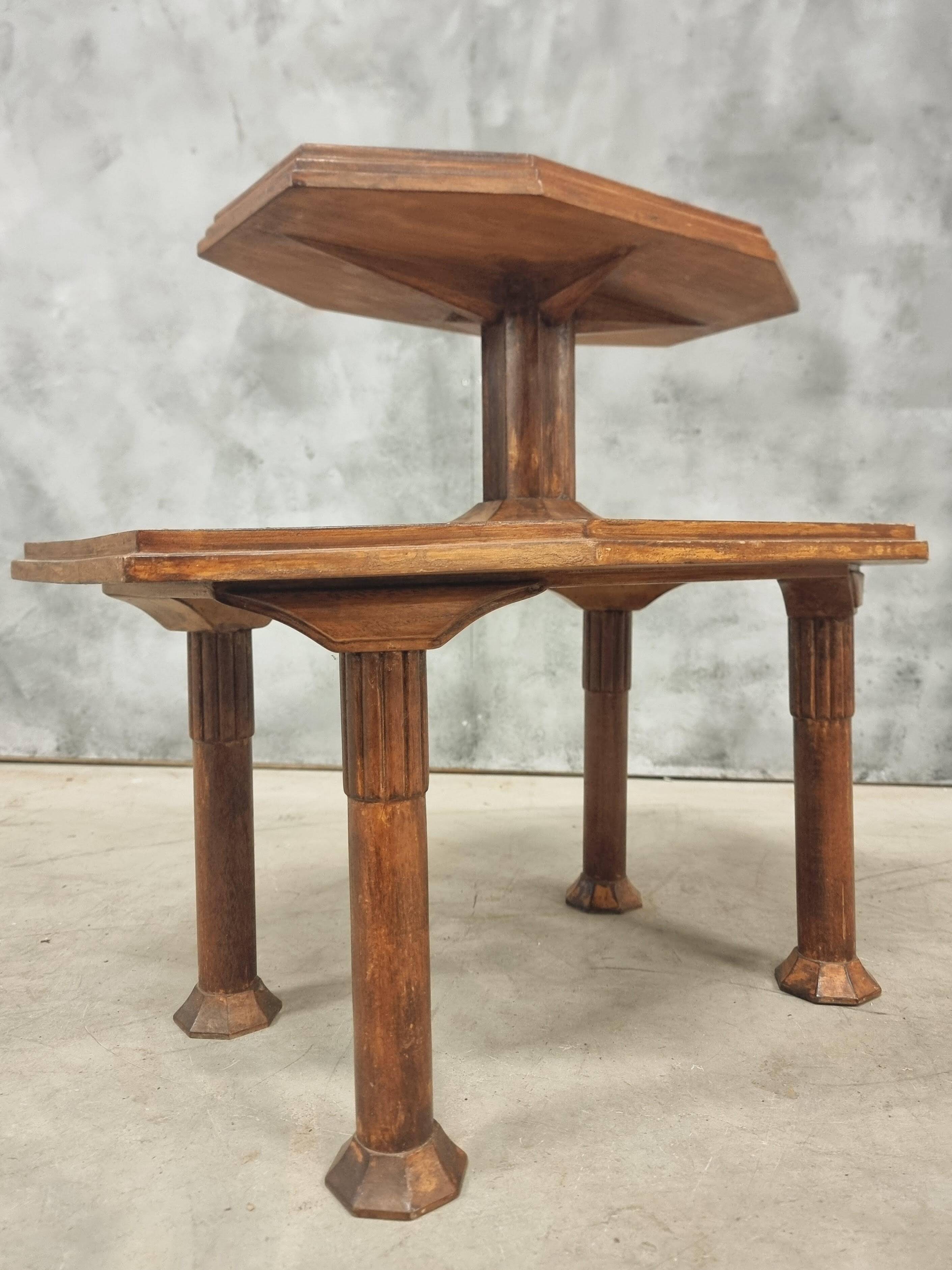 Antique Art Deco Shelf France 1920s