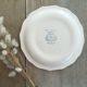 Mismatched white / cream plates