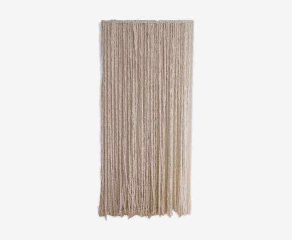 Tissage mural 90 x 190 cm ecru