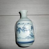 Small vase variations of blue