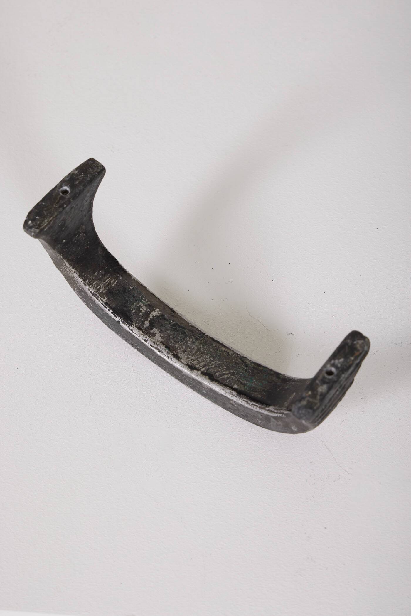 Element of decor and architecture, brutalist handle