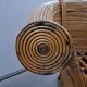 Pair of vintage rattan armchairs