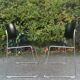 Set de 6 chaises noires David Rowland 40/4