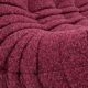 Canapé trois places Togo en bouclé bordeaux par Michel Ducaroy pour Ligne Roset