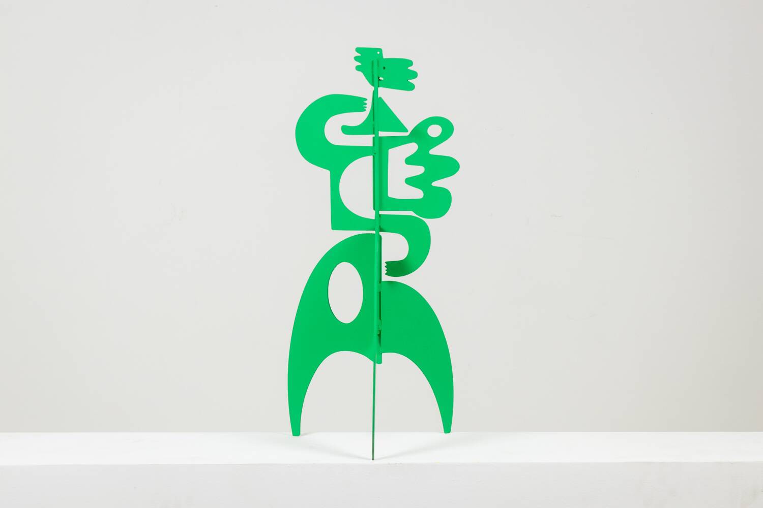 Antonine de Saint Pierre. Green sculpture “The Kiss”. Contemporary.