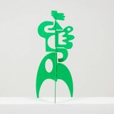 Antonine de Saint Pierre. Green sculpture “The Kiss”. Contemporary.