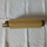 Brass art deco wagon wall lamp