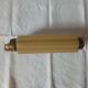 Brass art deco wagon wall lamp