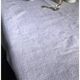 Old Harvest Tablecloth in Pure Lilac Dyed Hemp