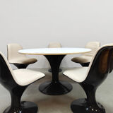 Space age Orbit dining set Markus Farner & Walter Grunder Herman Miller