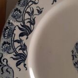 6 Sarreguemines flat plates, Roxanne model