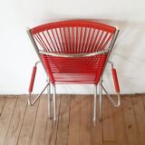 Vintage scoubidou armchair