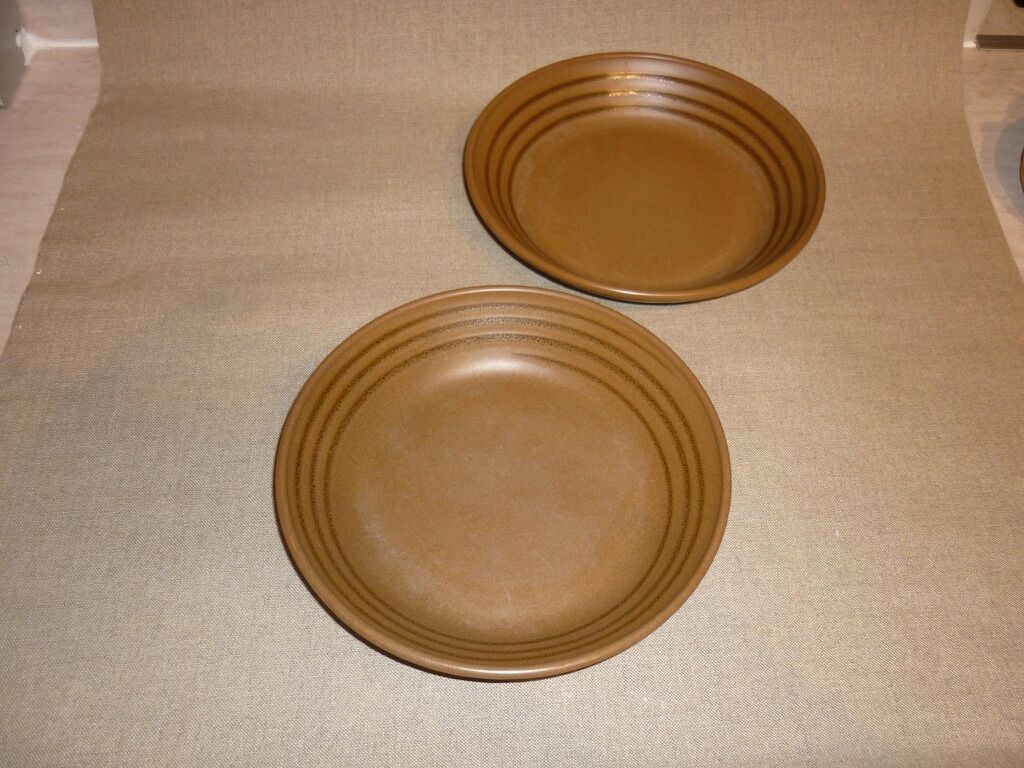 2 Savoie Sarreguemines soup plates