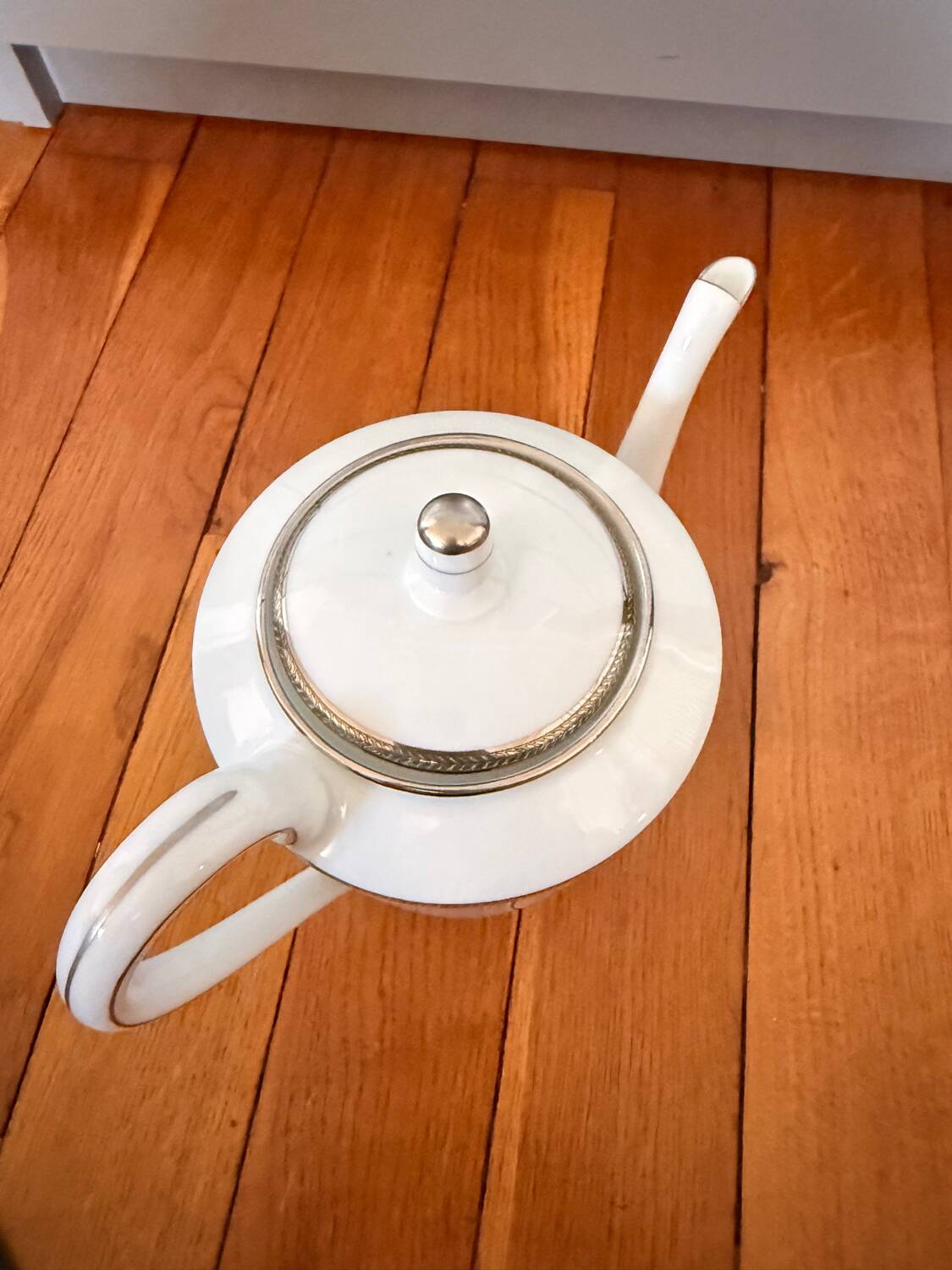 Limoges porcelain teapot