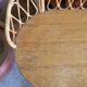 Rattan desk with 1 drawer ref JE