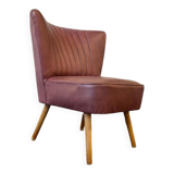 Vintage pink cocktail chair / single chair / retro chair