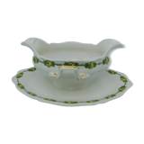 Limoges porcelain saucière - Martin Charles