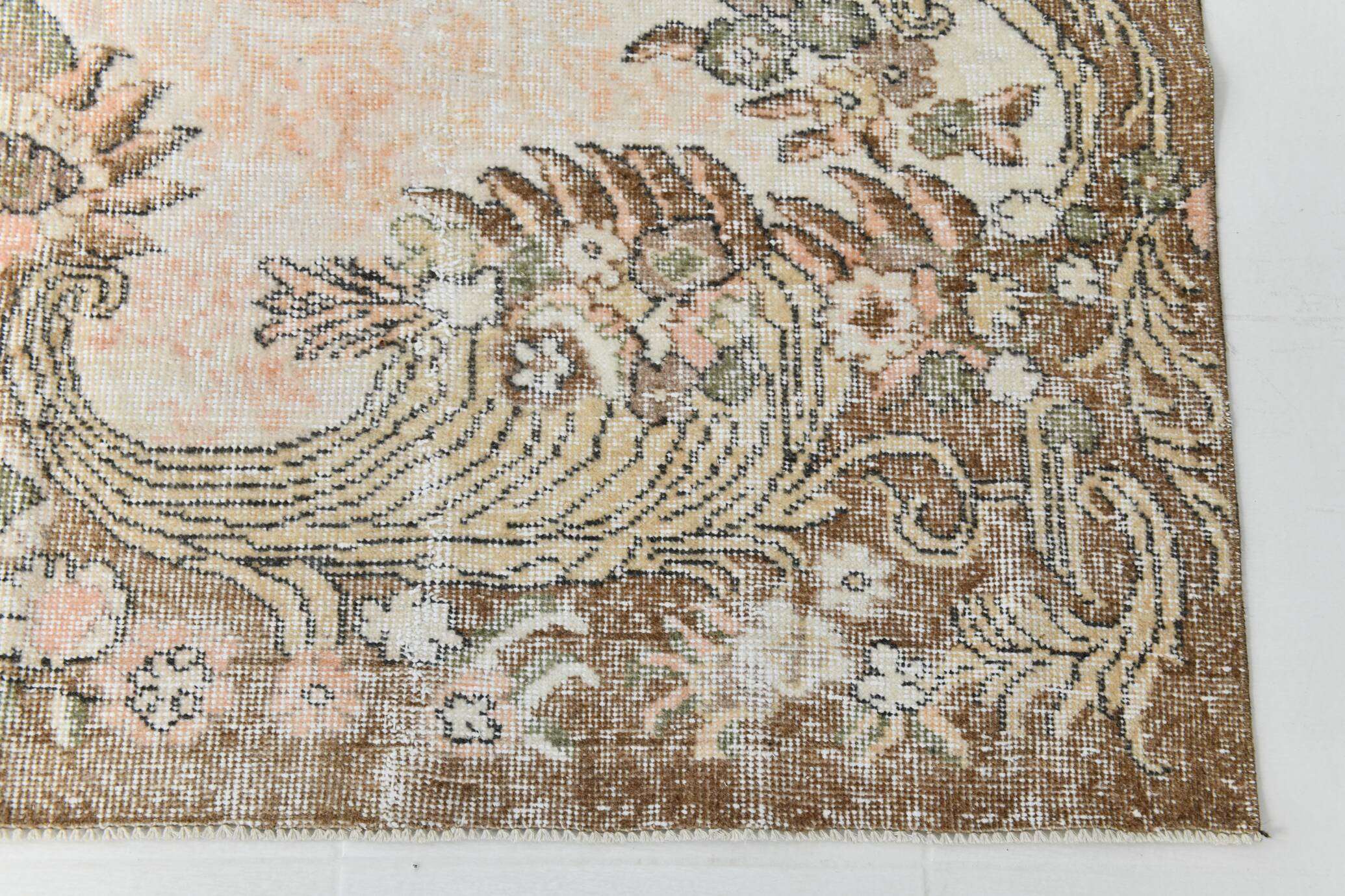 6x10 Classic Persian Vintage Rug, 179x303 Cm