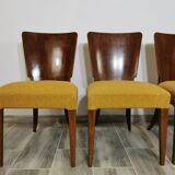 Art Deco Style Dining Chairs by Jindrich Halabala
