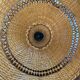 Vintage suspension in woven wicker