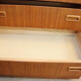 4-drawer chest of drawers in teak 1960 Denmark