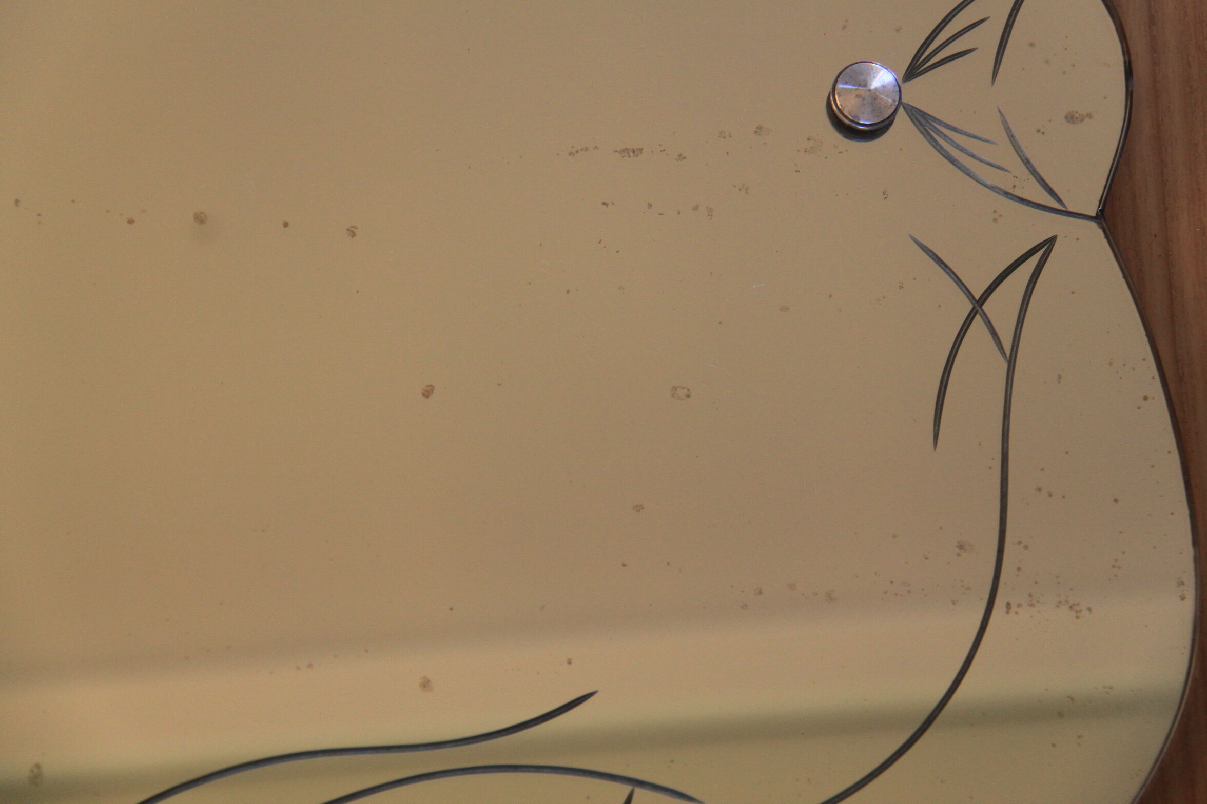 Mirror 40s art deco - 66x50cm