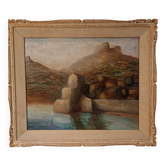 Painting by Marie Chabchay