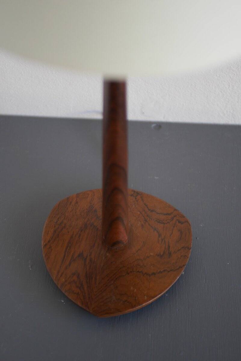 Modern teak table lamp from Eskilstuna Armatur