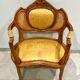 Louis XVI living room, four fluted and molded rooms
