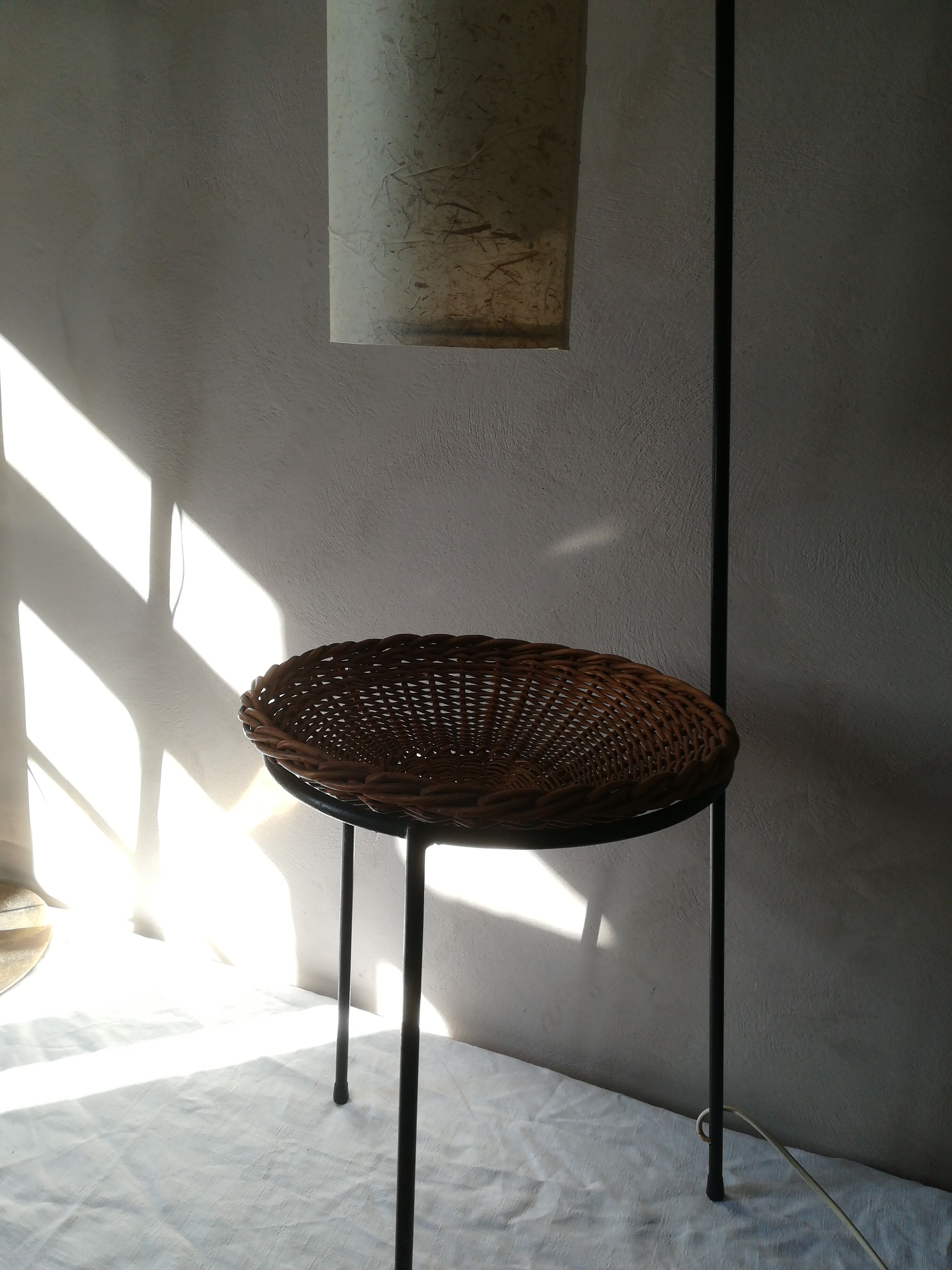 1950s tube floor lamp