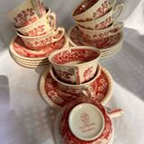 Ensemble de 9 tasses à thé et sous-tasses Villeroy et Boch Rusticana